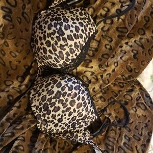 Leopard Bra